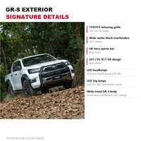 Toyota Hilux GR-S 2.8L Turbo Dizel 6 İleri Otomatik Vites 4x4 Sol Direksiyonlu Çift Kabin Pikap