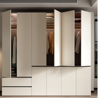 Armoire et penderie en bois au design personnalisable, directement de l'usine, pour appartement et chambre d'hôtel