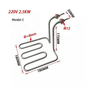 SS304 Elemento Calentador <span class=keywords><strong>Freidora</strong></span> Personalizable SS316 - Product Image 6