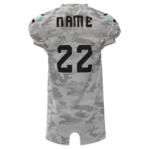 Maillot de football américain à impression entièrement personnalisée à vendre maillot de football américain léger de longueur régulière entretenu par l'OEM - Product Image 3