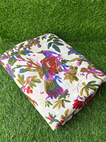 Tissus imprimés floraux 100% coton de haute qualité pour robes rideaux literie décor à la maison ou chemises sacs-vente en gros par la cour