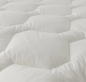 Housse de couette en coton OEM de luxe 2026, qualité supérieure, blanc uni, taille complète, 300 fils, imperméable, écologique - Product Image 4