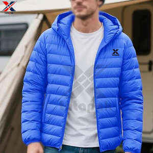 Veste d'extérieur imperméable légère unisexe de qualité supérieure Fermeture à glissière Polyester/Nylon Matériau respirant Vente en gros - Product Image 5