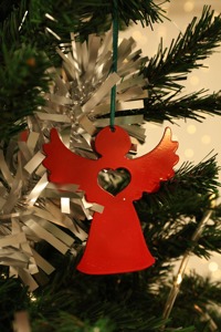 Adornos de Ángel colgantes para árbol de Navidad, figuritas de Ángel decorativas de Metal, decoración festiva para el hogar, suministros de decoración para fiestas - Product Image 5