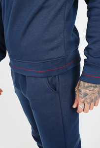 Survêtement décontracté pour hommes de haute qualité Logo personnalisé Ensembles de jogging en molleton Respirant Sport Fitness Tendance Mode Logo personnalisé populaire - Product Image 4