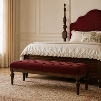 Solution de mobilier de chambre classique personnalisée : Lit moelleux, Armoire, Matelas, Table de chevet, Coiffeuse, Panneau mural