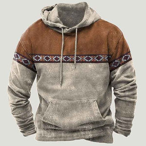 Sweat-shirts surdimensionnés pour hommes au design contemporain, personnalisés, respirants, de haute qualité, vêtements d'hiver - Product Image 2