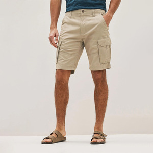 Pantalones Cortos Cargo para Hombre, Corte Ajustado, Casuales de Verano, para Exteriores, de Algodón, Diseño Cómodo, con Múltiples Bolsillos - Product Image 6