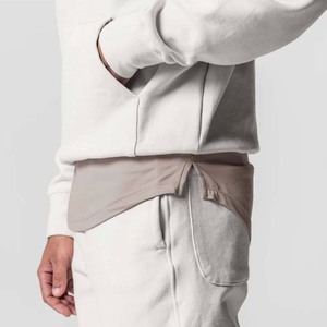 Mayorista de alta calidad Precio barato 100% Algodón Ropa básica para hombres Sudaderas con capucha y sudaderas Ropa deportiva Casual en blanco - Product Image 5