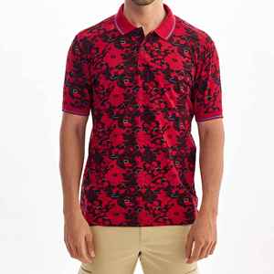 Polo brodé personnalisé pour hommes 100% coton Tissu respirant à manches courtes Fournisseur OEM Mode décontractée Stock en vrac - Product Image 6