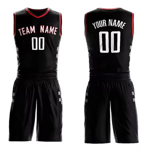 Maillots de basket-ball et uniformes de baseball personnalisés de haute qualité professionnels, imprimés, 100% polyester, séchage rapide, respirants, pour le sport - Product Image 4