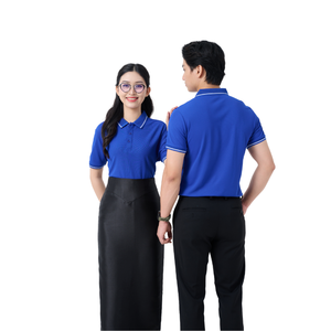 260gsm Polo de sport pour hommes et femmes avec col décoratif Prix de gros d'usine confortable et plusieurs couleurs - Product Image 1