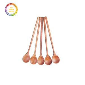 ช้อนครัวไม้ขนาดและรูปทรงต่างๆสำหรับทำอาหารและตกแต่งบ้านสำหรับแจกฟรี - Product Image 2