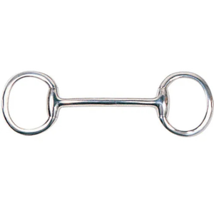Acero inoxidable de alta calidad Mullen boca Eggbutt Snaffle Bit equipo de equitación brocas de entrenamiento de tachuelas ecuestres - Product Image 1