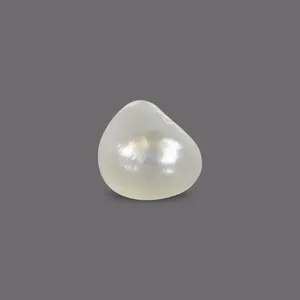 Perla de Agua Dulce Natural Blanca de 1.8 Quilates, Tipo Basra, Suelta para Joyería - Product Image 1