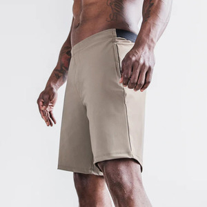 Pantalones cortos de gimnasio para correr al aire libre OEM con bolsillos para hombre algodón correr sudor pantalones cortos envío DDP - Product Image 1