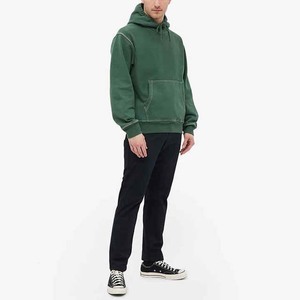 Sudadera con capucha de alta calidad Puff Print Sudadera con capucha para hombre Acid Wash Custom Hoodie - Product Image 3