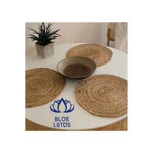 Mantel individual de jacinto de agua resistente al calor redondo caliente Vietnam Ecológico - Product Image 2