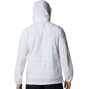 Breathable Waterproof Hooded <b>Quilted</b> New Arrival Men's Lightweight Windbreaker Rain <b>Jacket</b> Outdoor Plus Size Canvas - Product Image 2