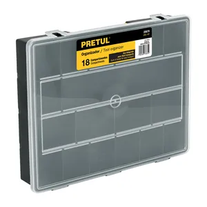 Pretul 14 \ "organizzatore della cassetta degli attrezzi con 3 unità e 18 scomparti - Product Image 4