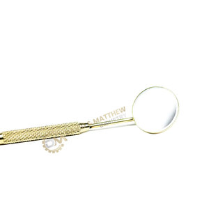 Best Mini Single-Sided Gold Finish Stainless Steel Eyelash Extension <b>Mirror</b> for <b>Pocket</b> Use with Beauty Care and Private Label - Product Image 5