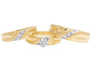 แหวนเพชรโมอิสโซลิแทร์ประดับเพชรเม็ดเดี่ยวสไตล์คลาสสิกพร้อมเงินแท้ของขวัญสำหรับงานแต่งงานสำหรับผู้หญิง - Product Image 2