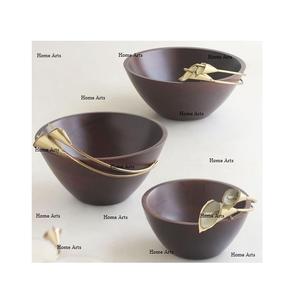 Tazón de postre de madera de diseño de tendencia con tamaño y forma personalizados de calidad Superior Tazón para servir por Home Arts - Product Image 6