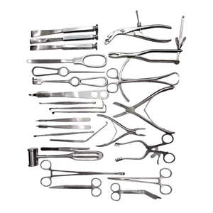 Instrumentos quirúrgicos ortopédicos Kit completo de fijación ósea Manual Acero inoxidable Reutilizable Uso médico profesional QUIRÚRGICO - Product Image 1