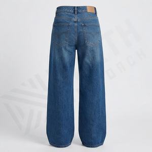 Wholesale Casual Style Custom <b>Women's</b> High Waist Stretch Denim Pants Customized Color Skinny <b>Jeans</b> Cotton Boyfriend Fit OEM - Product Image 2