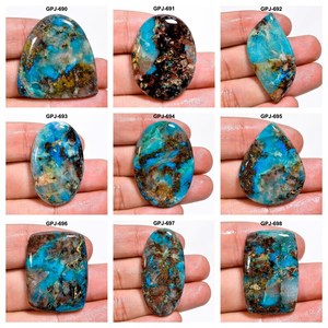 29.5ct เครื่องประดับอื่นๆทำด้วยมือคุณภาพระดับพรีเมียมอัญมณีอัญมณีจากพลอยสีฟ้าบำบัดแบบธรรมชาติ - Product Image 4