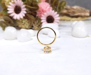 แหวนทองคำ14K สีเหลืองขนาด2.50 CT สำหรับผู้หญิงชุดเครื่องประดับเจ้าสาวทรงรีสำหรับงานแต่งงานของขวัญวันครบรอบแต่งงานที่สมบูรณ์แบบสำหรับผู้หญิง - Product Image 4