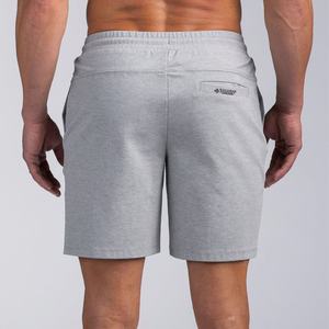 Pantalones cortos OEM de alta calidad para hombres Diseño personalizado Cintura con cordón Pantalones cortos de Venta caliente de alta calidad para hombres - Product Image 2