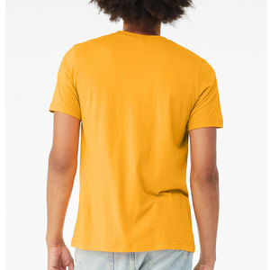 Camiseta de Manga Corta Unisex Bella + Canvas, Camiseta Básica Amarilla Unisex, Camiseta Básica Amarilla Lisa con Cuello Redondo - Product Image 2