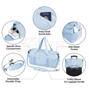 Bolsa de Gimnasio de Alta Calidad, Personalizada, Servicio OEM y ODM, Fabricantes de Bolsas Deportivas de Poliéster y Nailon en Pakistán - Product Image 2