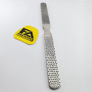 Limas de pie de pedicura de alta calidad, removedor de callos, escofina de pies de doble cara duradera para depurador de piel muerta, acero inoxidable - Product Image 5