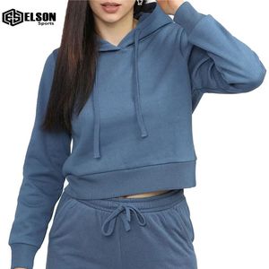 Sudadera con capucha y sudadera de talla grande hecha a medida para mujer, fabricación de ropa con logotipo impreso a la venta - Product Image 4