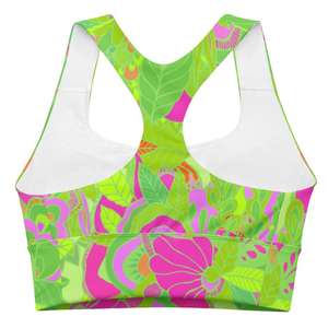 Sujetador deportivo de moda Ajuste elegante Acolchado cómodo Adecuado para yoga, gimnasio y estilo de vida activo - Product Image 2