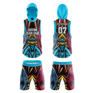 Maillots de football 7v7 unisexes respirants à séchage rapide avec logo personnalisé de conception optimale, drapeau américain, taille plus, 100% polyester, maillot personnalisé - Product Image 3