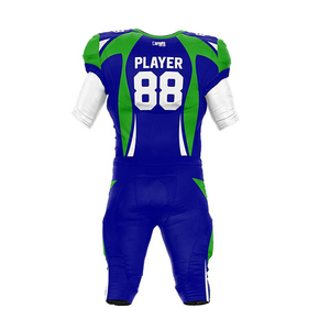 Uniforme de football américain sur mesure de meilleure qualité Maillot de football américain en gros Tops de football américain personnalisés - Product Image 3