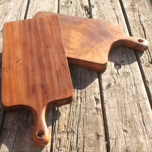 Planche à découper en bois avec poignée, lavable au lave-vaisselle, écologique, antibactérienne, en résine, planche à découper pour le fromage, de haute qualité - Product Image 1