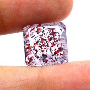 Lepidocrocita amatista rutilo Super siete cabujones piedras cortadas facetadas naturales para la fabricación de joyas piedras preciosas sueltas - Product Image 3