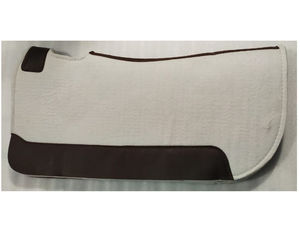 Productos de India, Almohadilla de Espuma para Silla de Montar Occidental con Logotipo Grabado en Cuero, Sin Reseñas Todavía, Almohadilla de Fieltro para Silla de Montar Occidental - Product Image 1