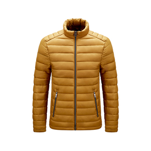 Veste matelassée à capuche en toile personnalisée de haute qualité pour homme, style streetwear décontracté et respirant, vente en gros - Product Image 2