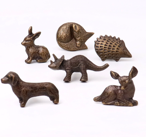 Perillas de cajón de animales de hierro antiguo, gancho colgador de pared de diseño moderno único para decoración del hogar, gancho de ropa de cumpleaños para decoración de habitación - Product Image 2