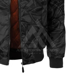 Comprar nuevo diseño sublimado de alta calidad personalizado hombres chaqueta de bombardero al aire libre elegante sublimación chaqueta de bombardero para los hombres - Product Image 4