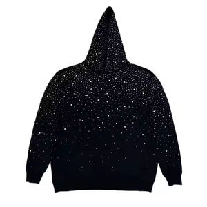 High Quality <b>Hoodies</b> for Men Customized Men's Rhinestone <b>Hoodies</b> Streetwear <b>Oversized</b> Pullover Rhinestone <b>Hoodies</b> for Men - Product Image 1