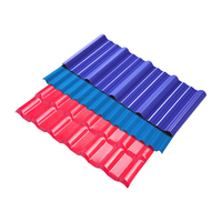 Conception moderne Offre Spéciale espagnol colombien ondulé ASA tuile de toiture en PVC feuille de toit simple pour les matériaux de construction de maison