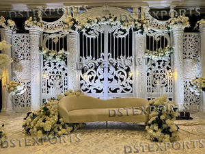 Increíble tema contemporáneo escenario de boda inspirador interior boda escenario decoración fabuloso estilo francés escenario de recepción - Product Image 5