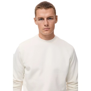 Men Premium Sweatshirt 320 GSM Cotton Fleece Heavyweight Casual Streetwear Pullover Crewneck Winter Fashion Custom OEM Private - Product Image 5