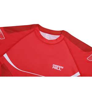 Camiseta de Compresión Sublimada Green Hill 2023 para MMA, Protección UV, Nailon y Spandex, Tipo de Producto para Gimnasio - Product Image 1